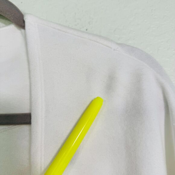 Wildfox Cardigan Womens Extra Large Bride Butterfly Floral Long Sweater White XL - Picture 6 of 13